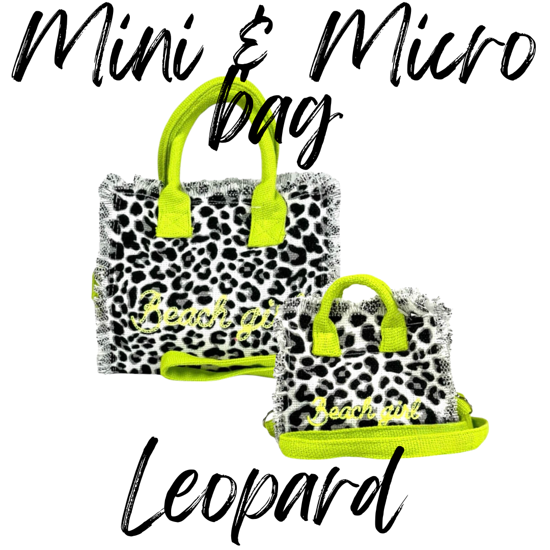LEOPARD- Mini & Micro Bags
