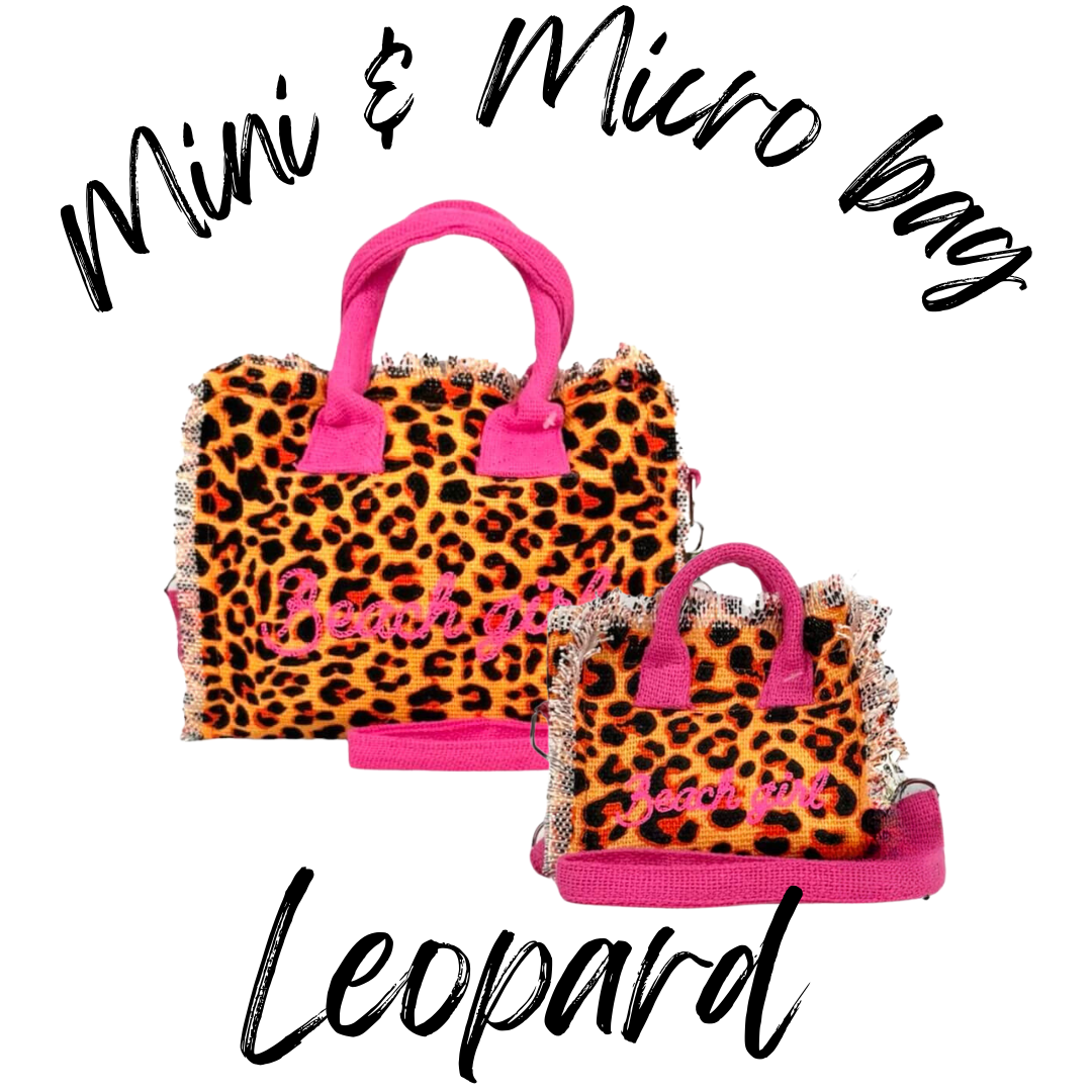 LEOPARD- Mini & Micro Bags