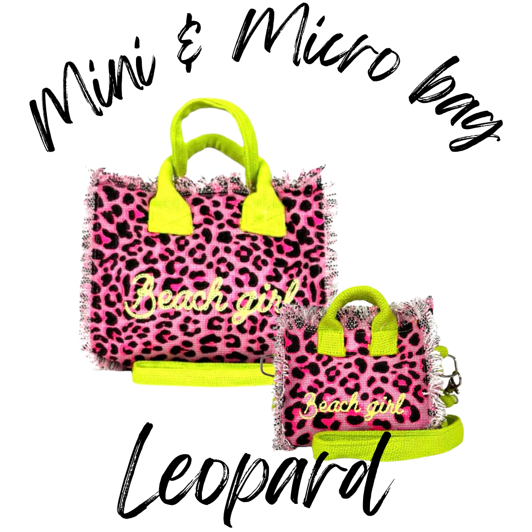 LEOPARD- Mini & Micro Bags