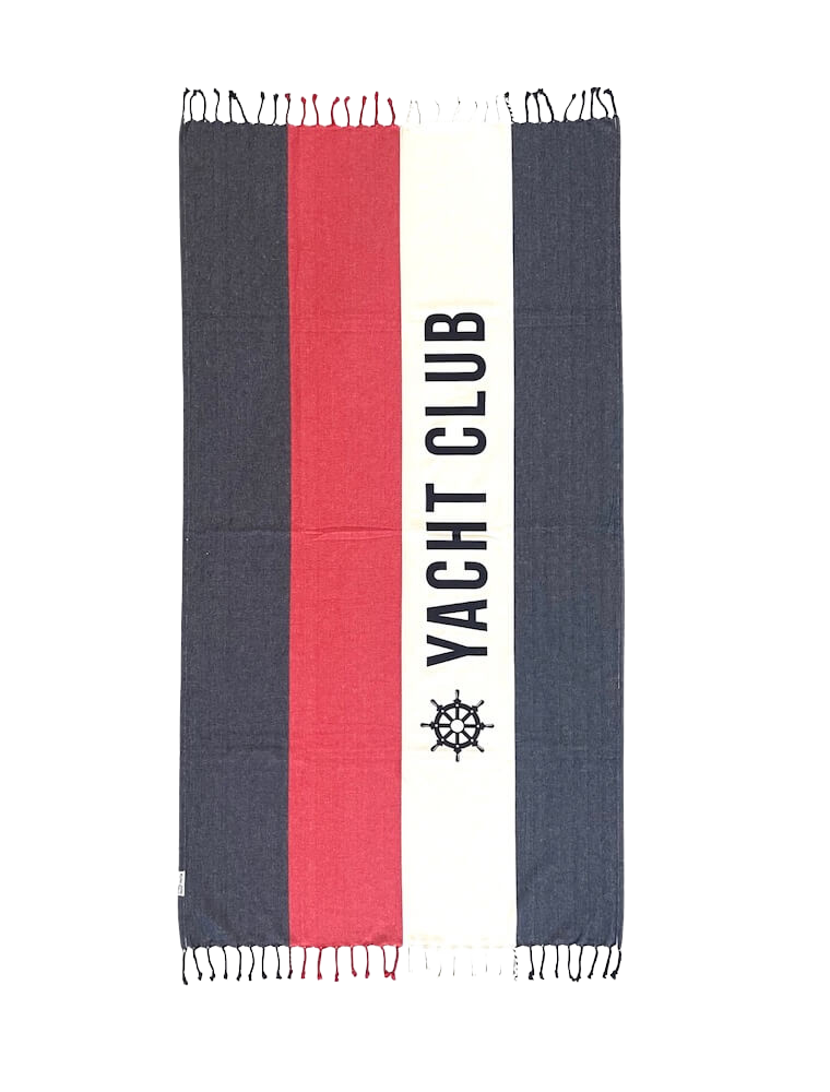 YACHT CLUB плажна кърпа/ пещемал