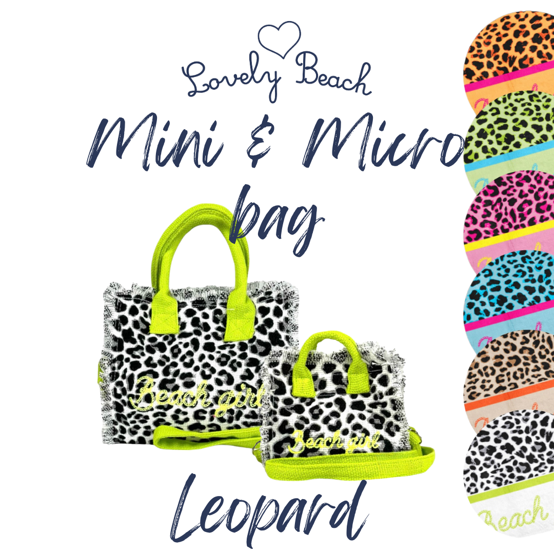 LEOPARD- Mini & Micro Bags