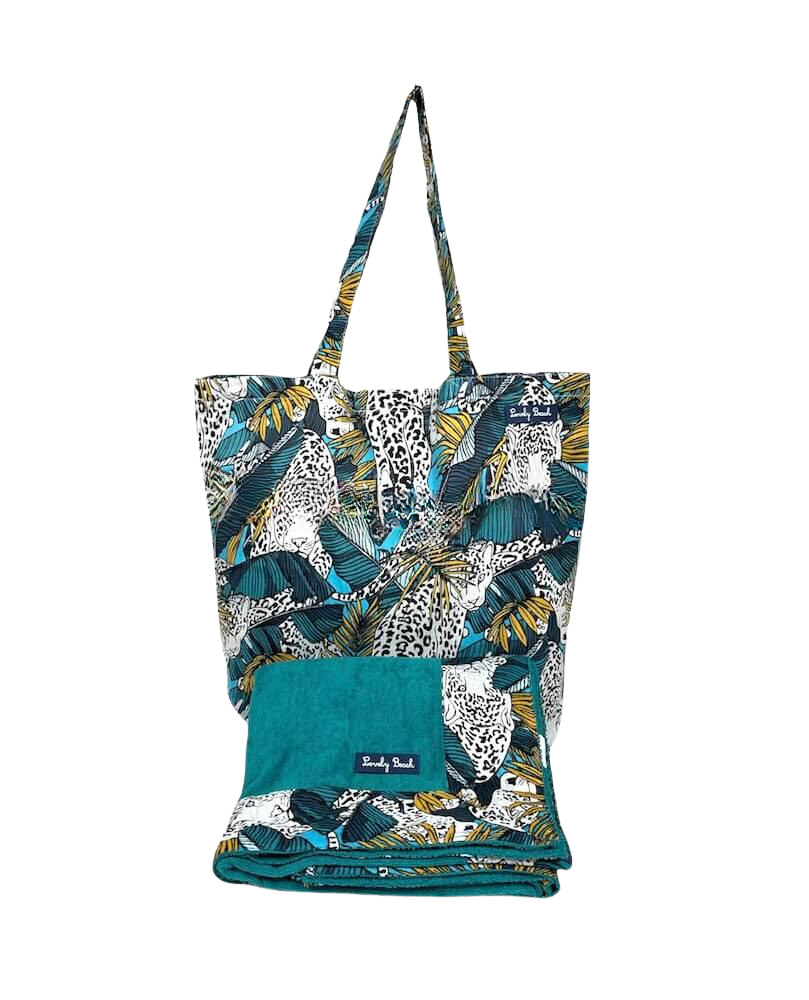 OKOA TROPICAL плажна кърпа и чанта