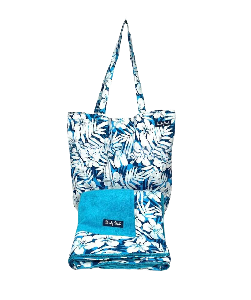 OKOA TROPICAL плажна кърпа и чанта