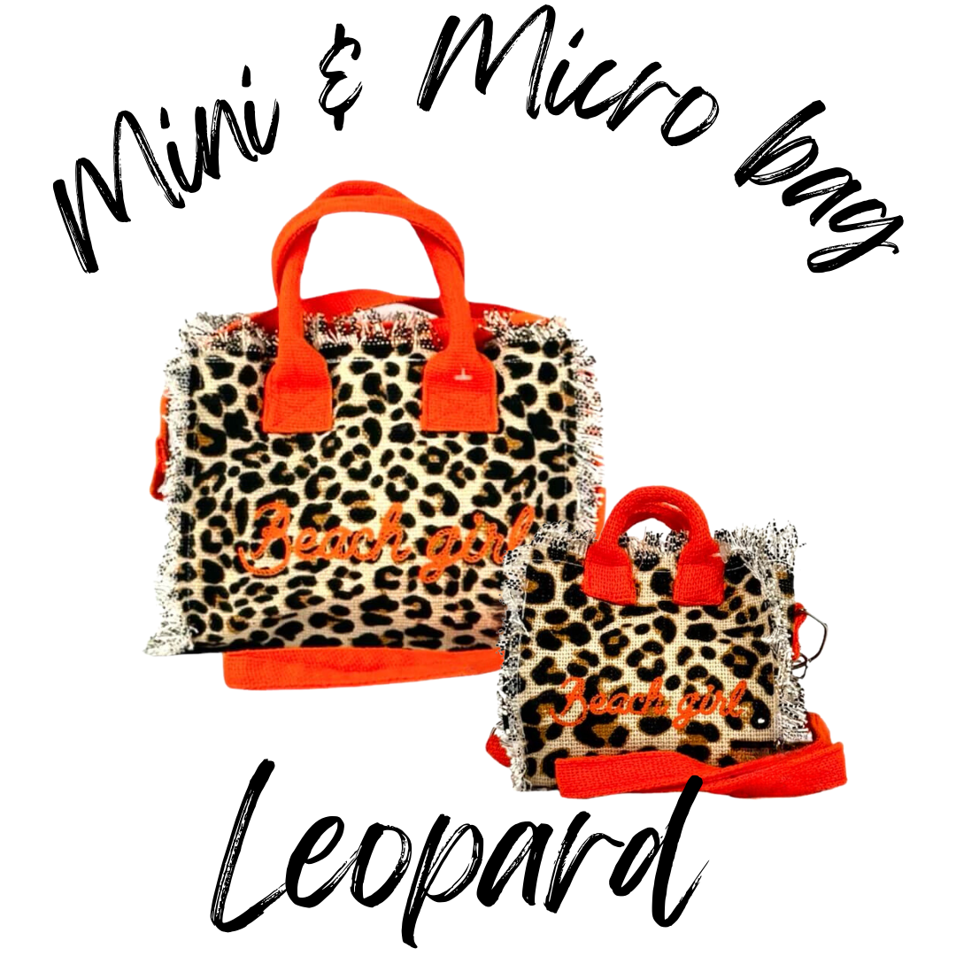LEOPARD- Mini & Micro Bags