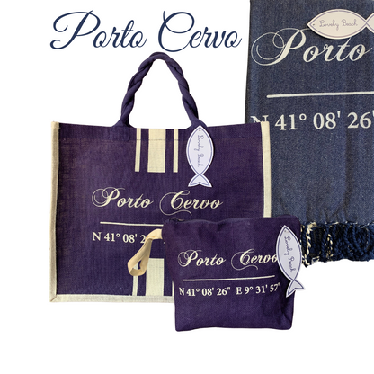 DOLCE VITA - beach bag, towel and toiletry bag set