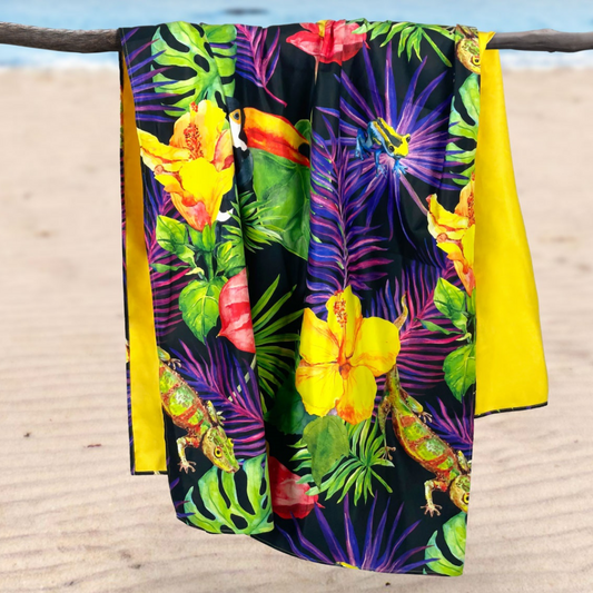 WAI KIKI microfiber beach towel