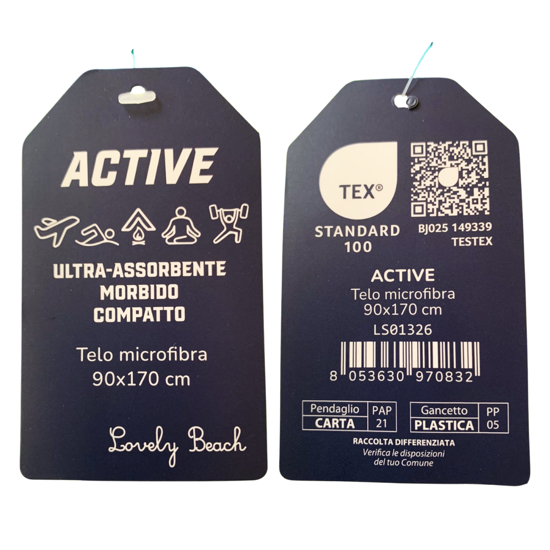 ACTIVE микрофибърна кърпа