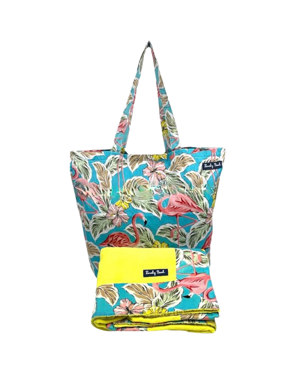 OKOA TROPICAL плажна кърпа и чанта