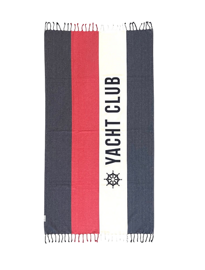 YACHT CLUB плажна кърпа/ пещемал