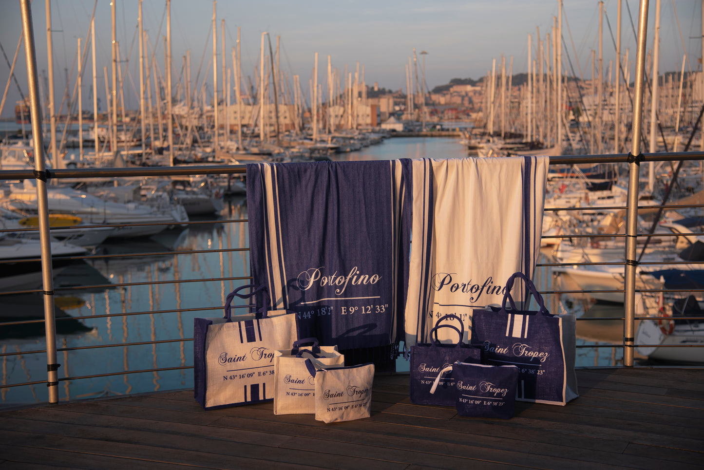 DOLCE VITA - beach bag, towel and toiletry bag set