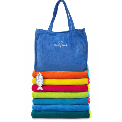 MARISOL LIGHT beach bag and towel