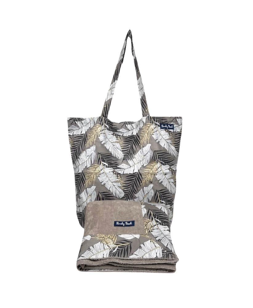 OKOA TROPICAL плажна кърпа и чанта